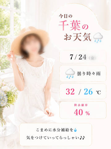 🍑限定⏳桃瀬のお天気予報🌻