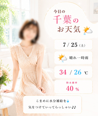 🍑限定⏳桃瀬のお天気予報🌻