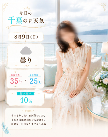 🍑限定⏳桃瀬のお天気予報🌻