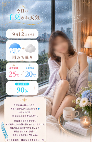 🍑限定⏳桃瀬のお天気予報🌻