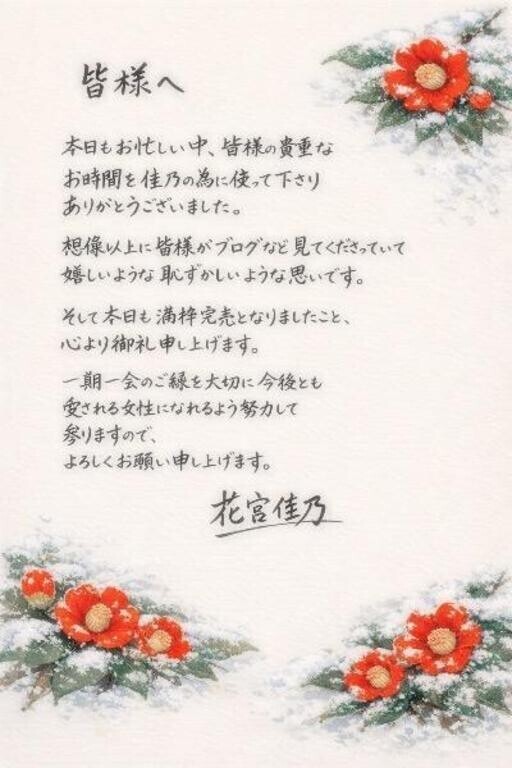 完売御礼・・・🌹