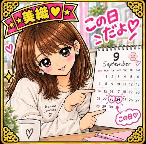 出勤日決まりました❤️