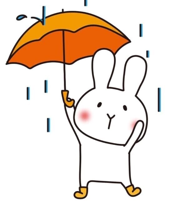 雨降ってきた…☔️