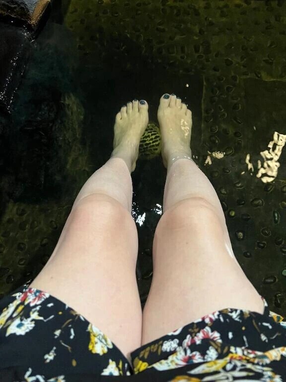 足湯がいいねぇ〜