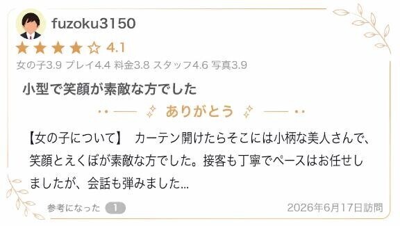 【お礼写メ日記】
