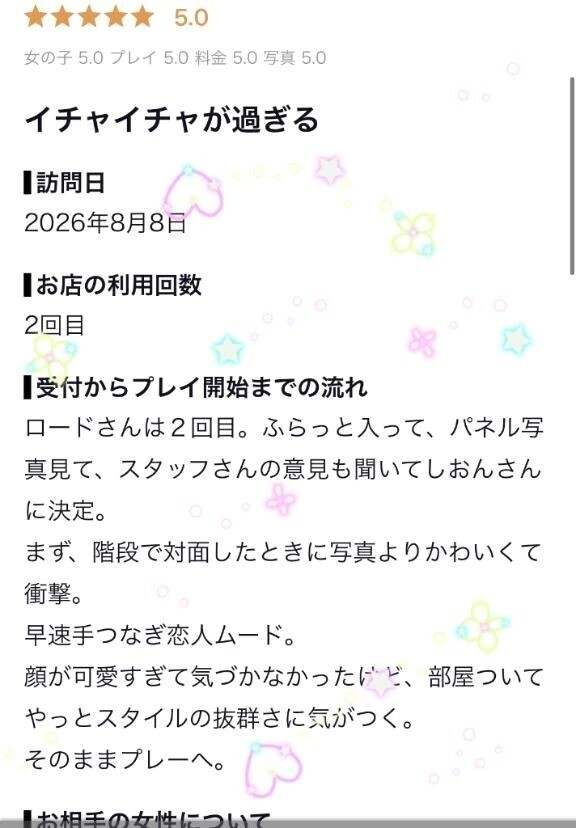 【お礼写メ日記】