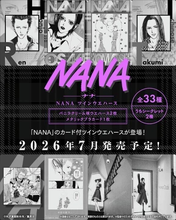 差し入れ【NANAツインウエハースください🙇‍♀️】