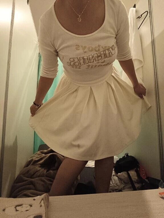 今日の私服で待機中