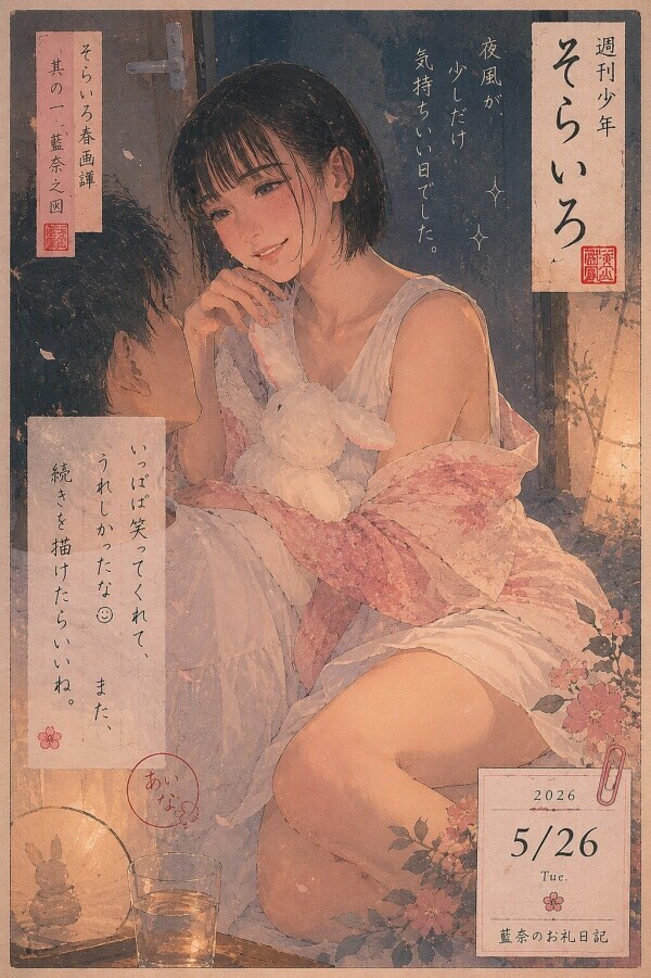 そらいろ春画譚　其の二 ―― 残り香
