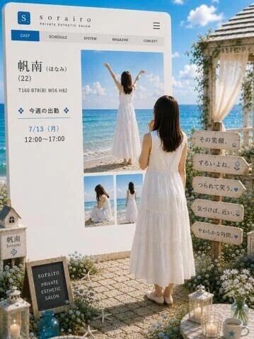 今週の出勤状況　帆南さん