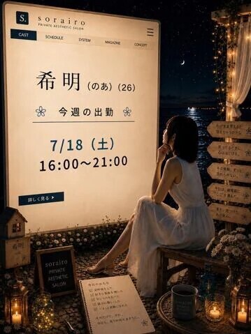 今週の出勤状況　希明さん