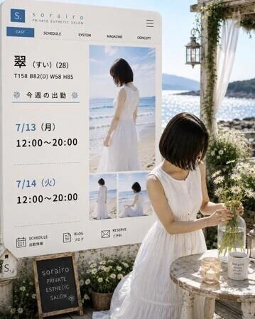 今週の出勤状況　翠さん