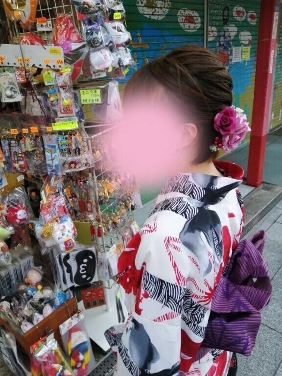 今度はうなじ