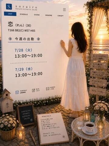 今週の出勤状況　恋さん