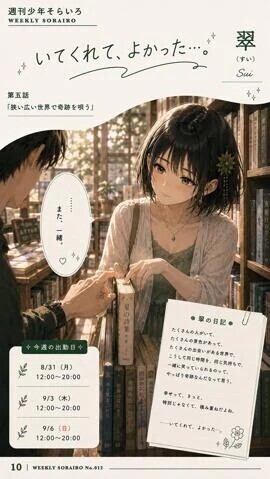今週の出勤状況　翠さん