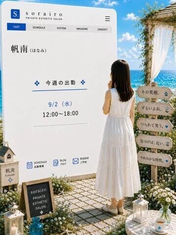今週の出勤状況　帆南さん