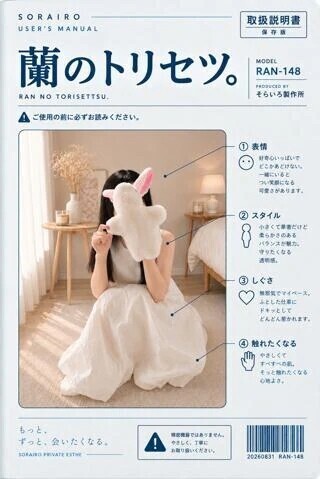 蘭のトリセツ。