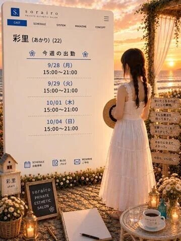 彩里さんスケジュール