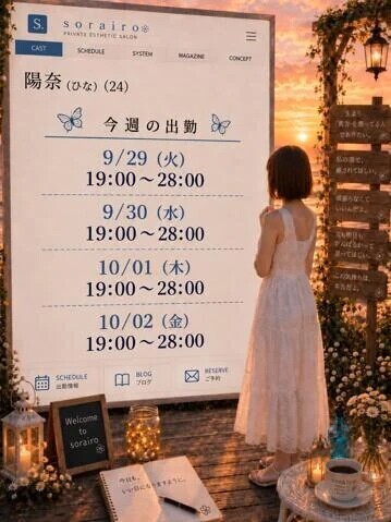 陽奈さんスケジュール