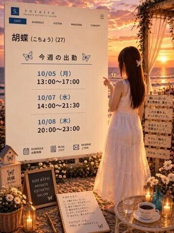 胡蝶さんスケジュール