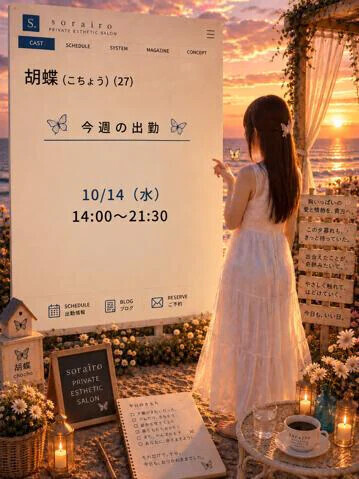 胡蝶さんスケジュール