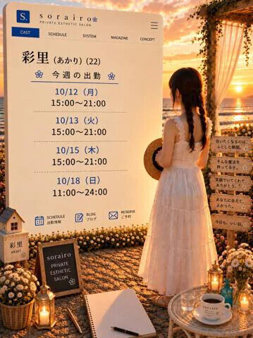 彩里さんスケジュール