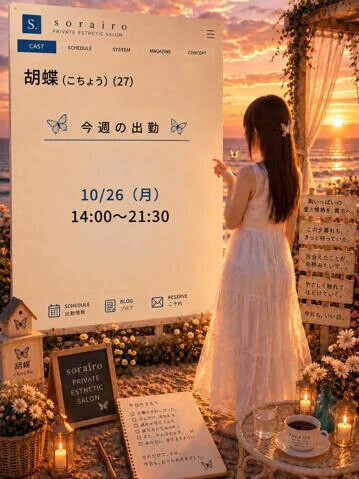 胡蝶さんスケジュール