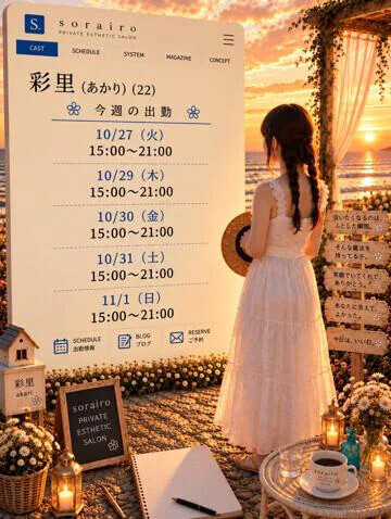 彩里さんスケジュール
