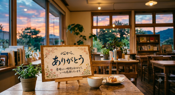 お礼🎶