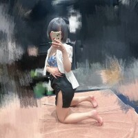 よだれたっぷりの、?