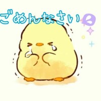 ごめんなさい?