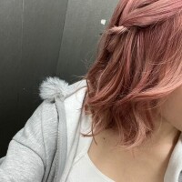 まだピンクだよ?