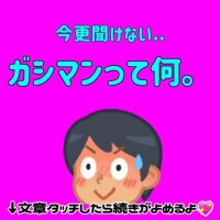 ガシマンってぶっちゃけ何(ﾟДﾟ)≡ﾟдﾟ)