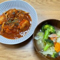 リオナだぁよ? 昨日のご飯?