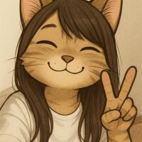 猫にしてもらいました???