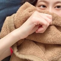 めちゃくちゃ寝起きの女の子???