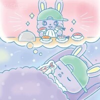 明日もいるよん