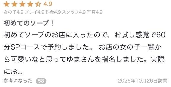 【お礼写メ日記】