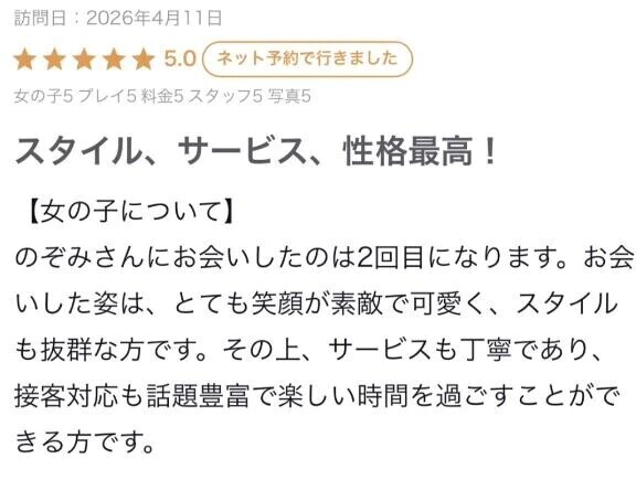 【お礼写メ日記】