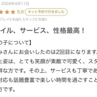 【お礼写メ日記】