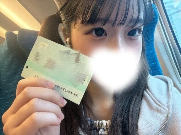 長旅スタートちゅ💋