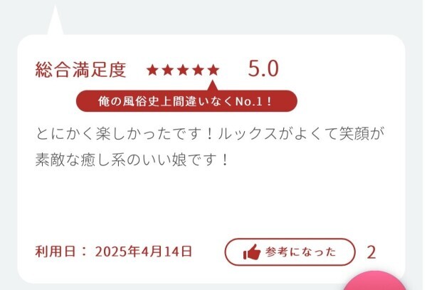 口コミ お礼