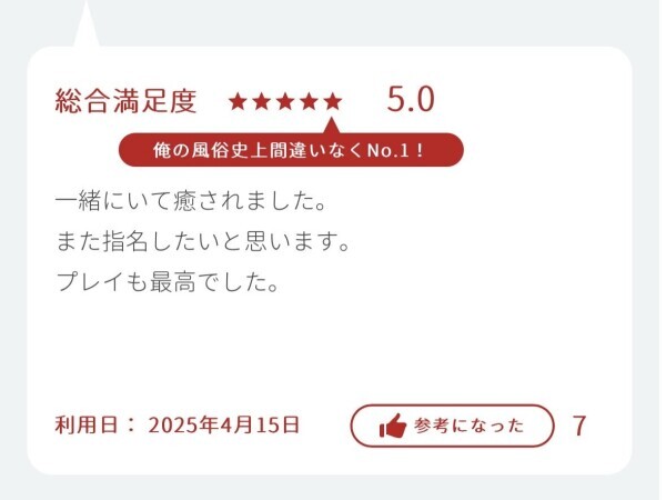 口コミ お礼