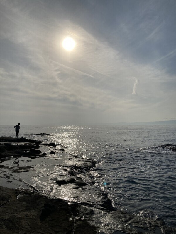 早めの日没、今月のごあいさつ