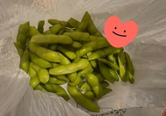 今夜は枝豆じゃ