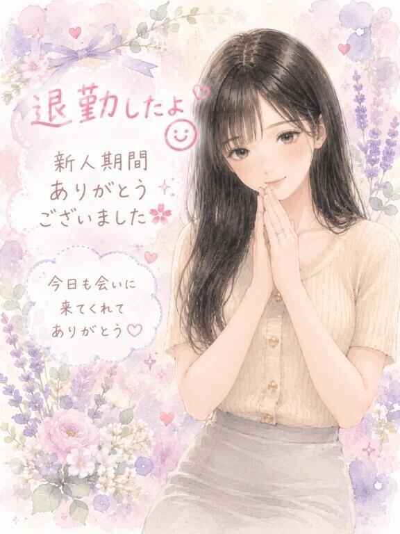 退勤しました♡