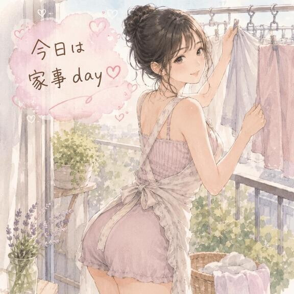 今日は家事day♡