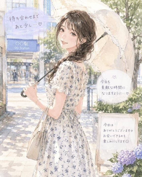 もう少しで会えるね♡