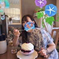 ケーキみたいなかき氷