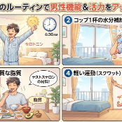 勃起力の朝活杏濡